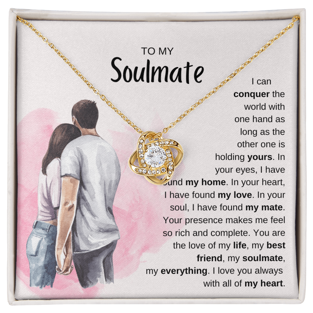 To My Soulmate - You're My Everything Necklace Gift Set