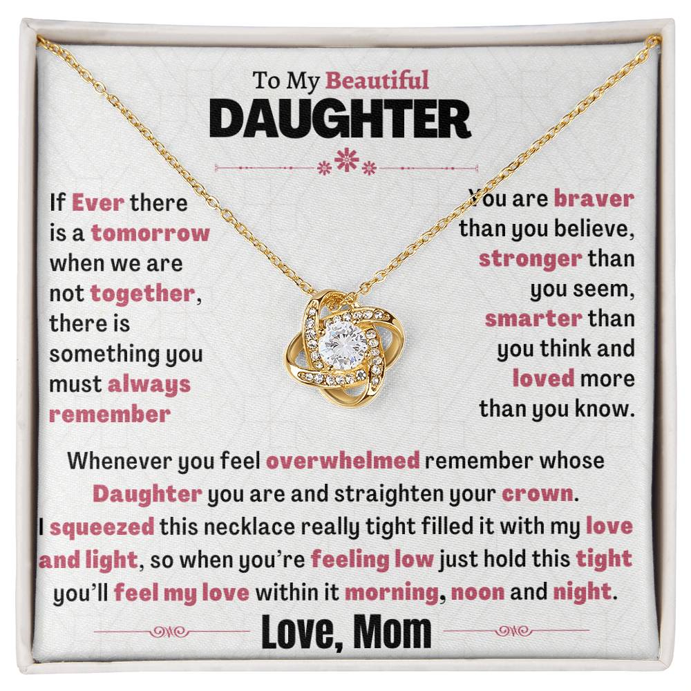 Keepsake for Daughter from Mom - Loved more than you know