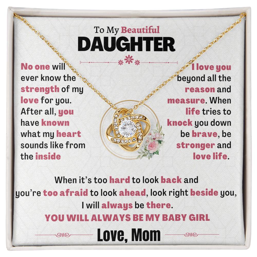 Beautiful Heartfelt Gift for Daughter - You will always be my baby girl - TFG