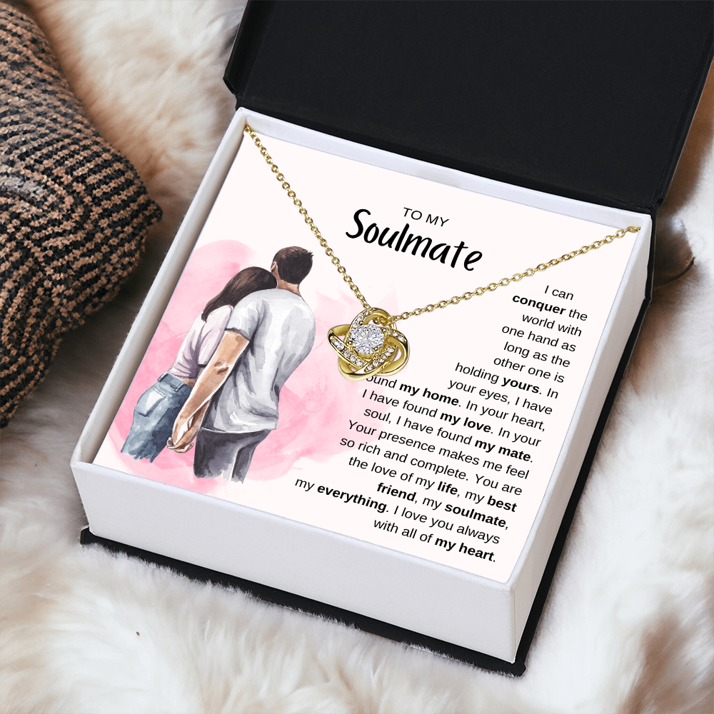 To My Soulmate - You're My Everything Necklace Gift Set