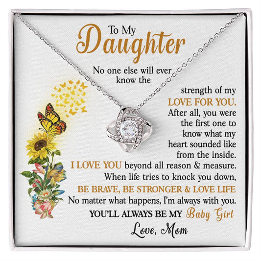 Beautiful Heartfelt Gift for Daughter from MOM - Baby Girl