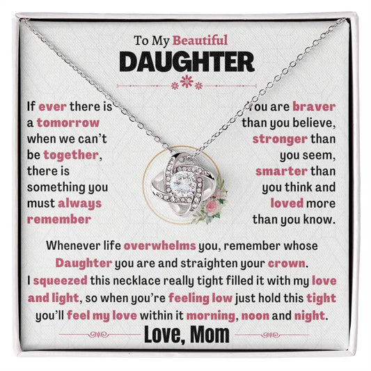 Beautiful Gift for Daughter from Mom - Hold this close