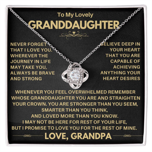 Beautiful Heartfelt Gift for Granddaughter from GrandPa