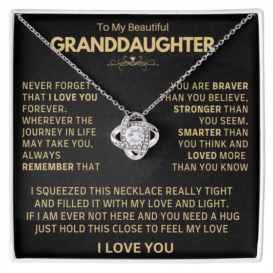 Beautiful Gift for Granddaughter - Hold this close - LK