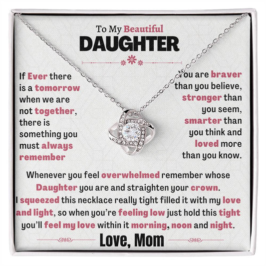 Keepsake for Daughter from Mom - Loved more than you know