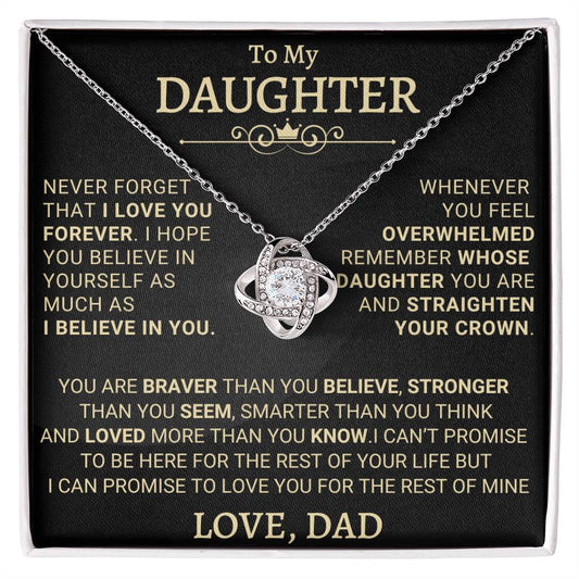 Beautiful Gift for Daughter from DAD - Promise