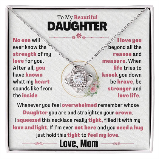 Beautiful Heartfelt Gift for Daughter from Mom - I Love You