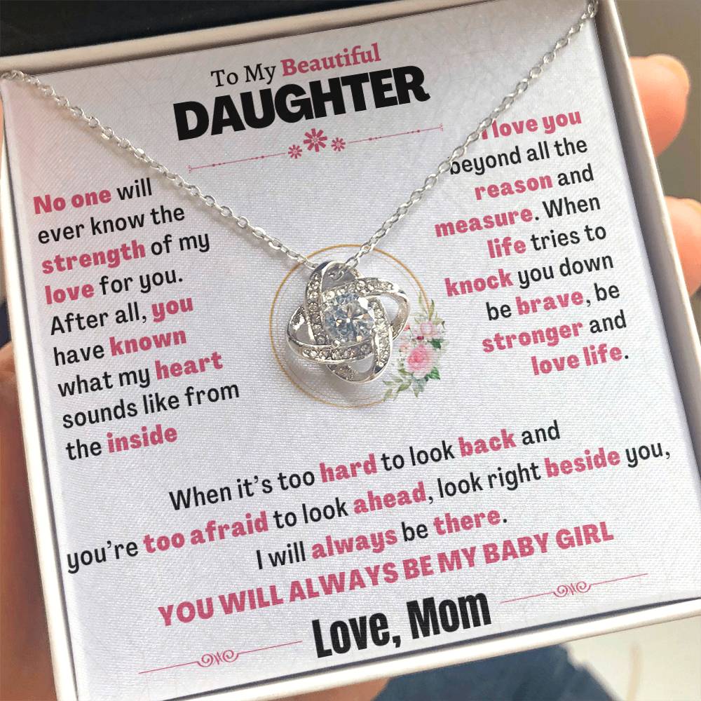 Beautiful Heartfelt Gift for Daughter - You will always be my baby girl - TFG