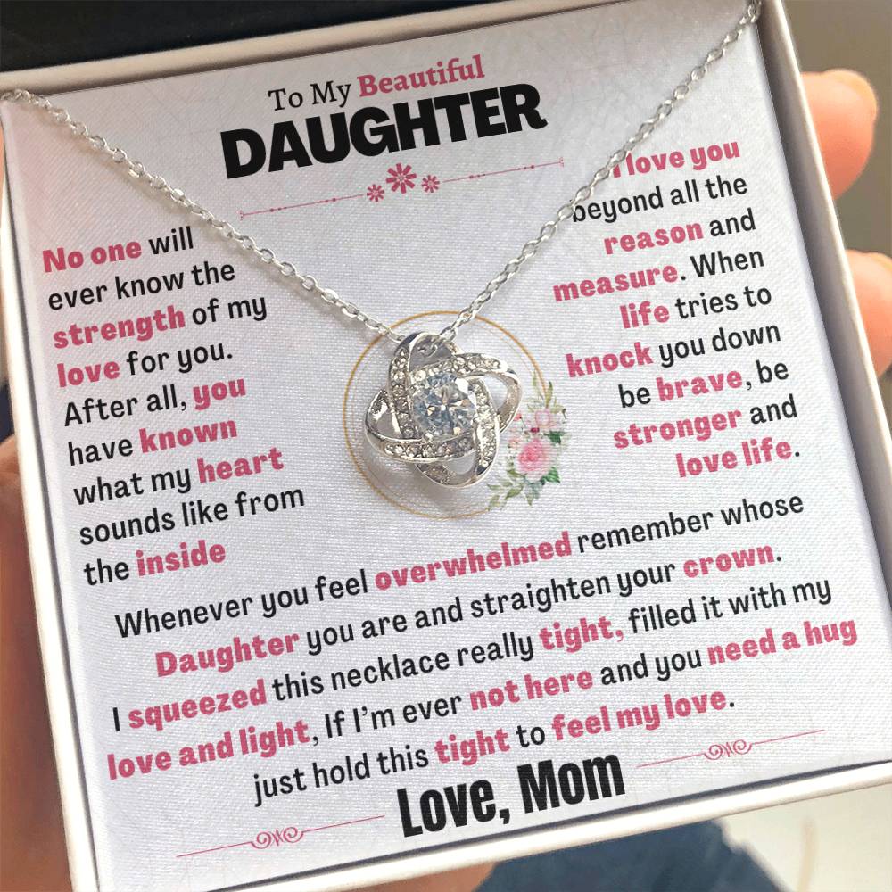 Beautiful Heartfelt Gift for Daughter from Mom - I Love You - TFG