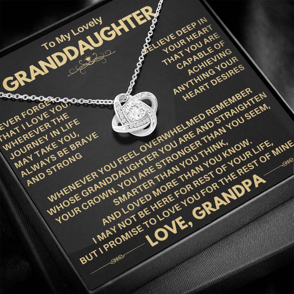 Beautiful Heartfelt Gift for Granddaughter from GrandPa