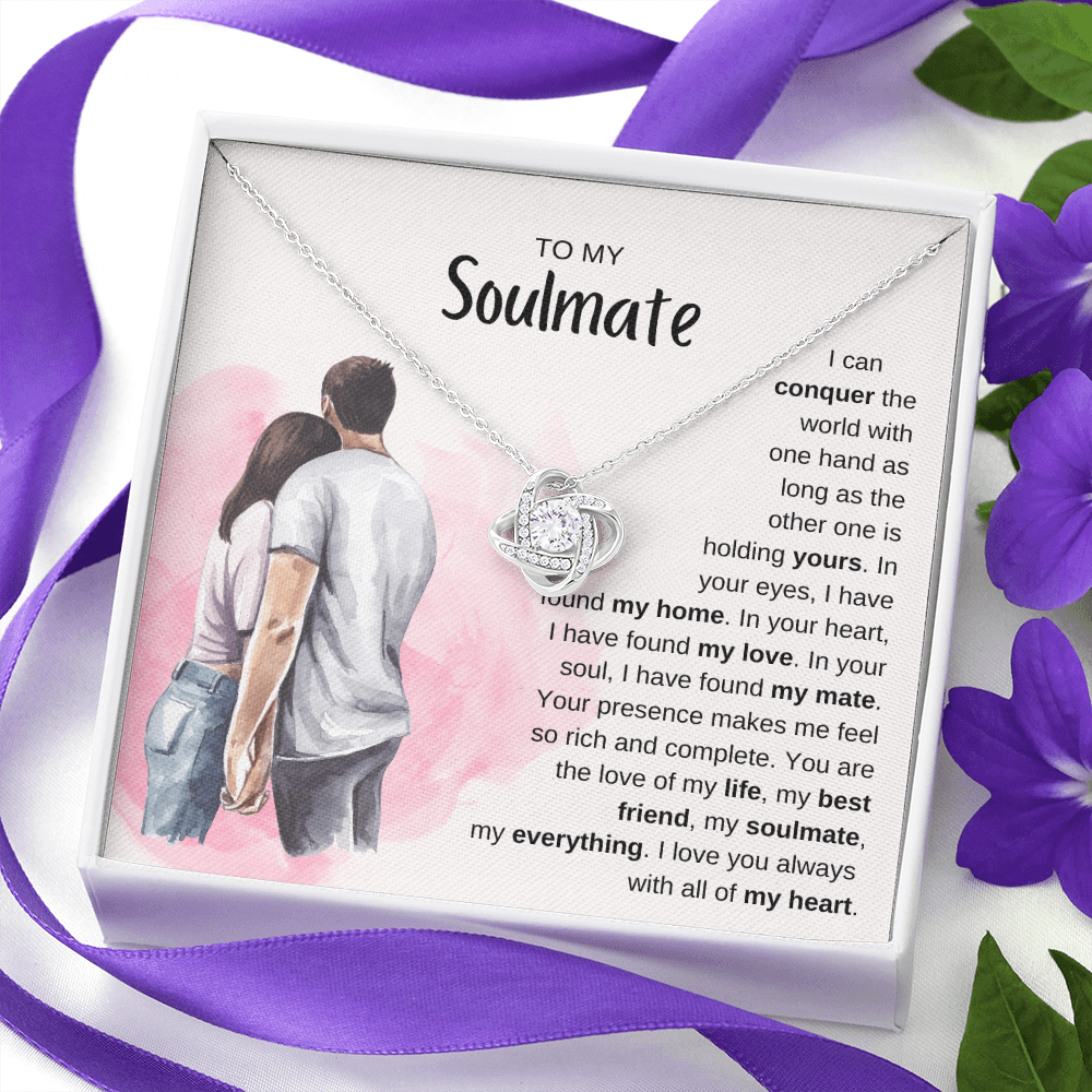 To My Soulmate - You're My Everything Necklace Gift Set
