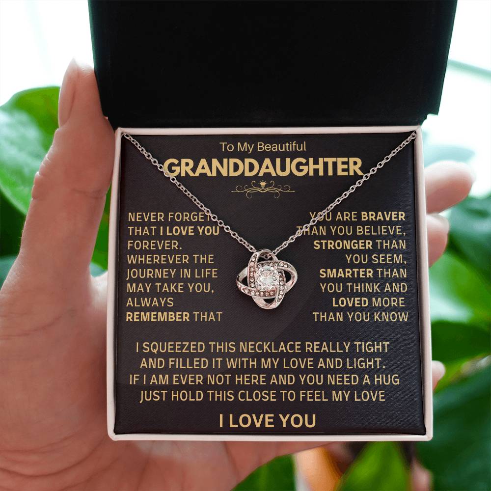 Beautiful Gift for Granddaughter - Hold this close - LK - FGH