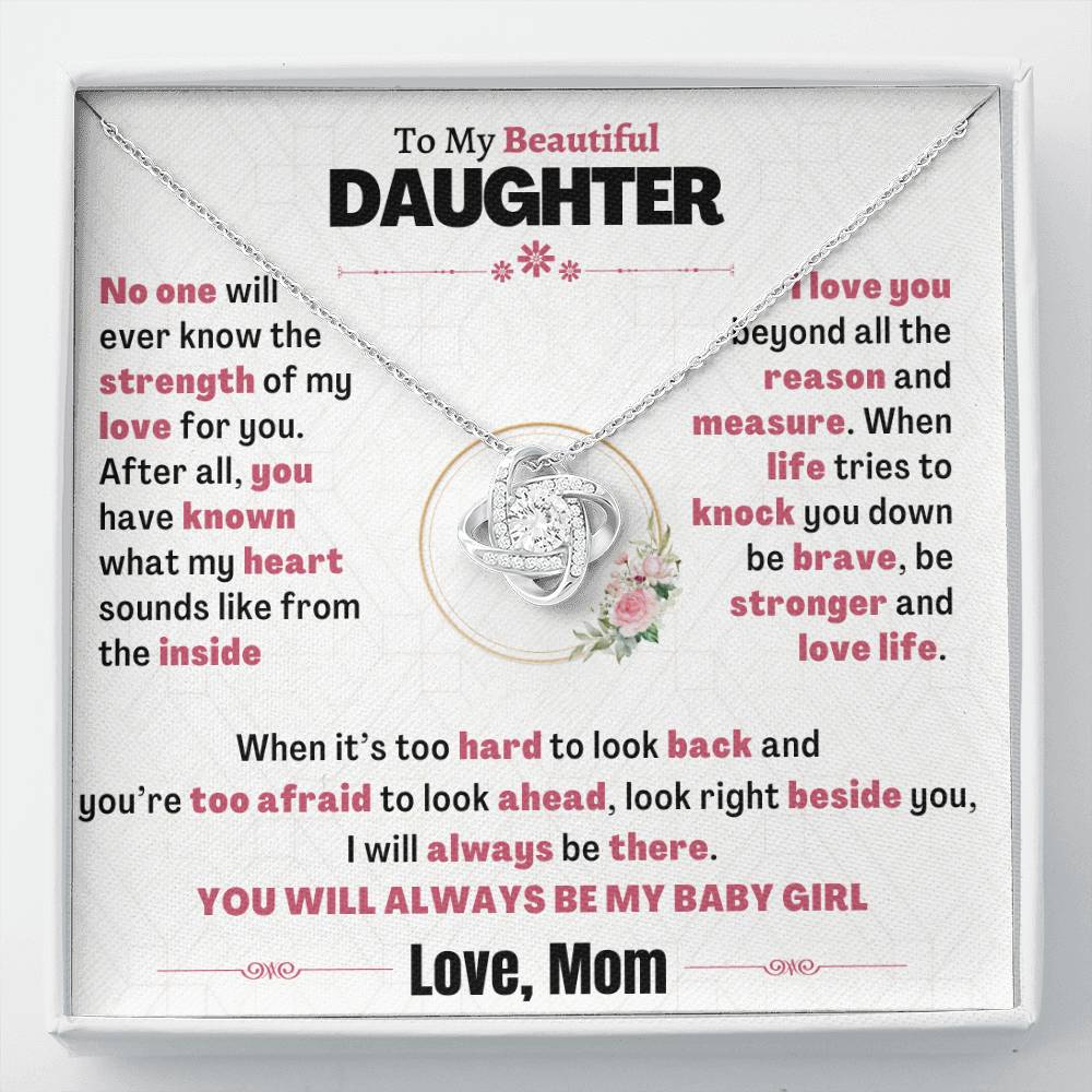 Beautiful Heartfelt Gift for Daughter - You will always be my baby girl - TFG