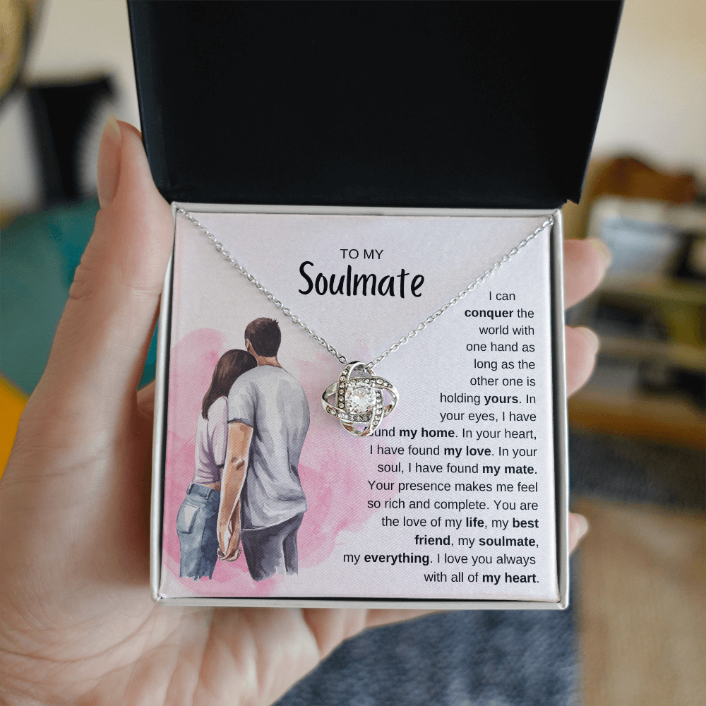 To My Soulmate - You're My Everything Necklace Gift Set