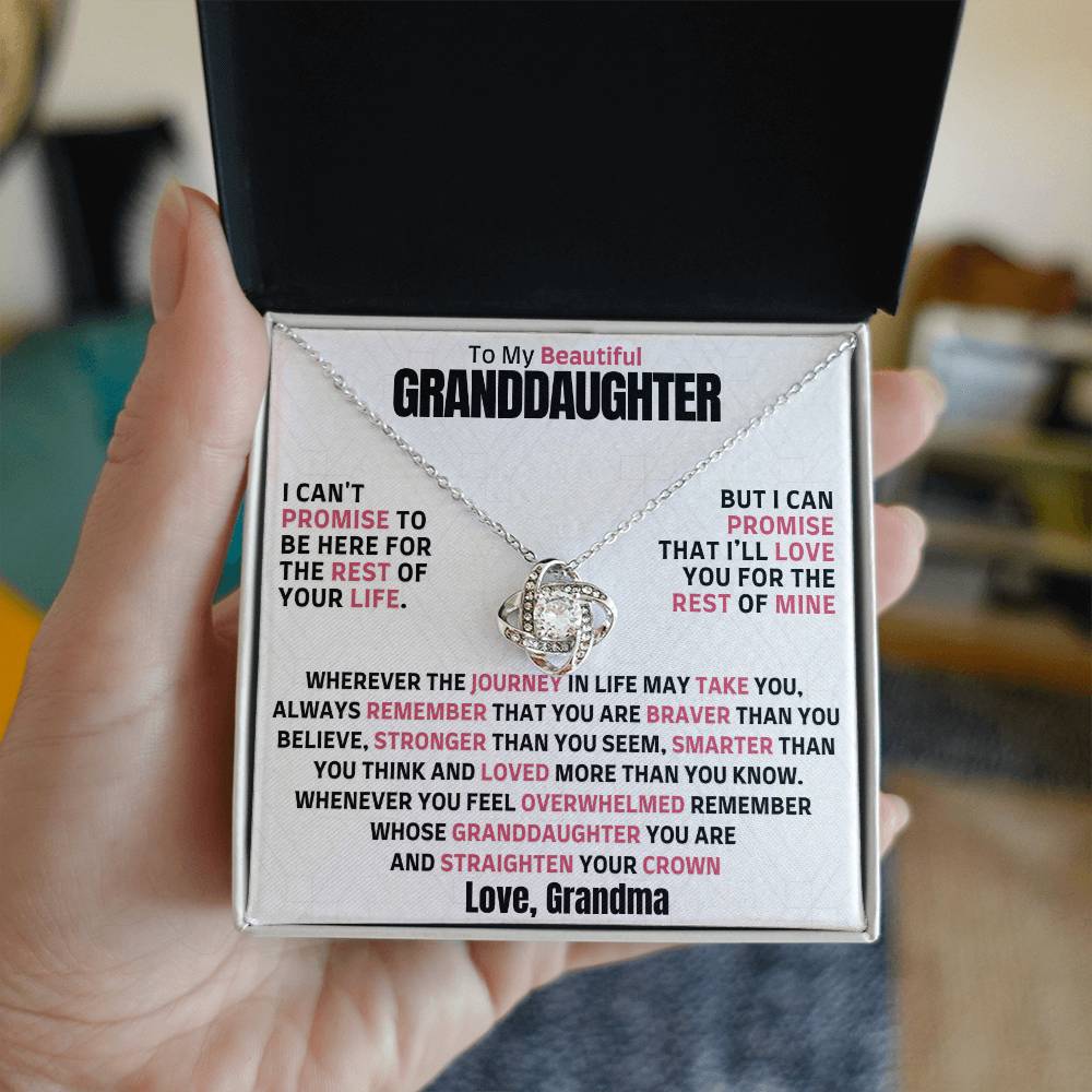 Heartfelt Gift for Granddaughter from Grandma - Loved more than you know