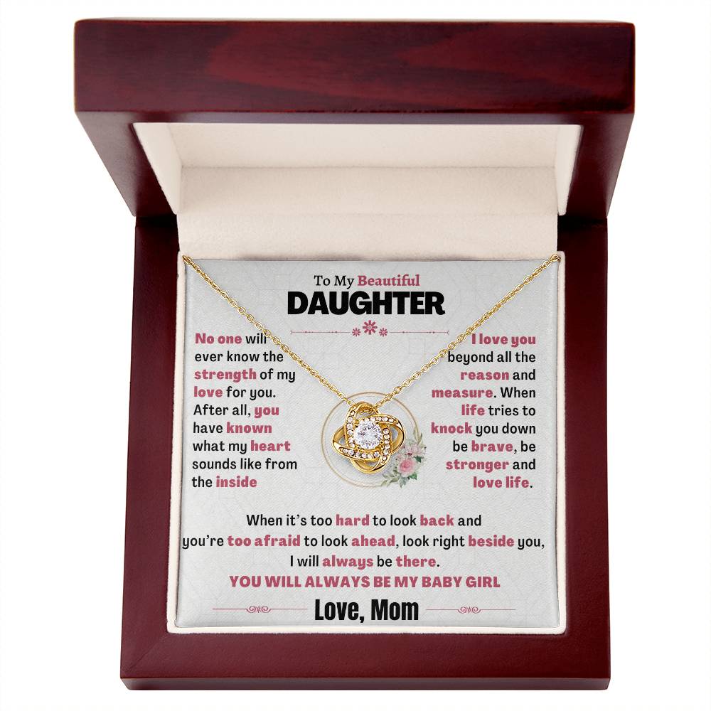 Beautiful Heartfelt Gift for Daughter - You will always be my baby girl - TFG