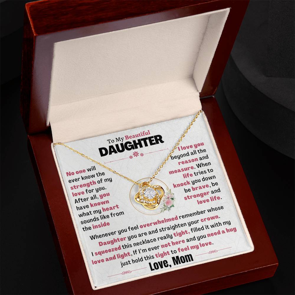 Beautiful Heartfelt Gift for Daughter from Mom - I Love You - TFG