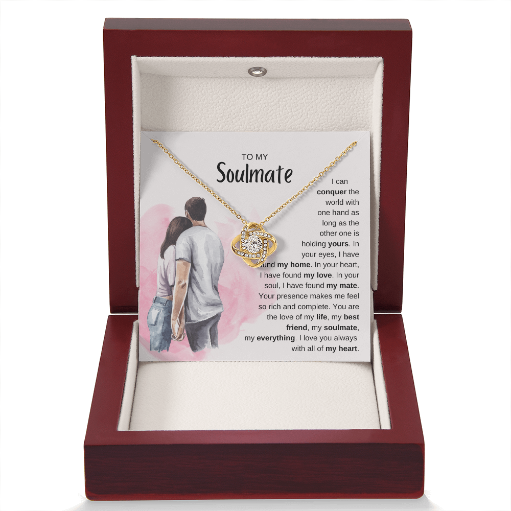 To My Soulmate - You're My Everything Necklace Gift Set