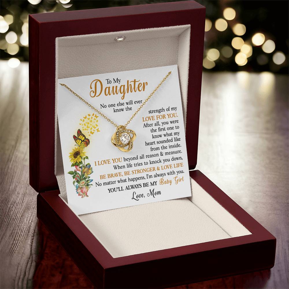 Beautiful Heartfelt Gift for Daughter from MOM - Baby Girl