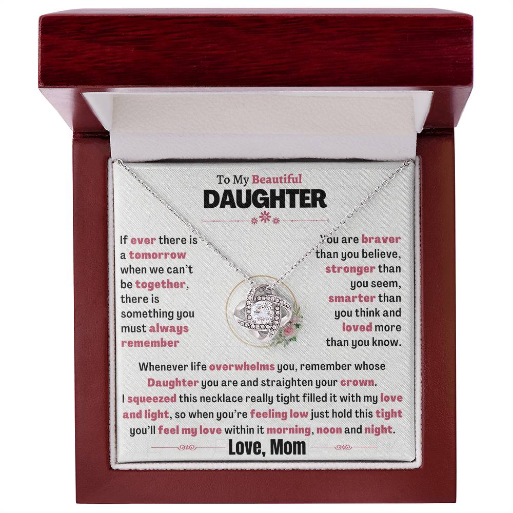 Beautiful Gift for Daughter from Mom - Hold this close - FGH