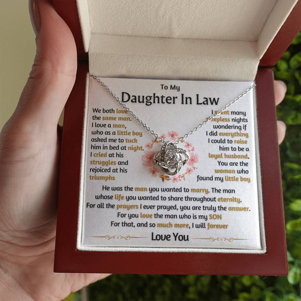 (ALMOST SOLD OUT) Gift for Daughter in Law - We Both Love The Same Man