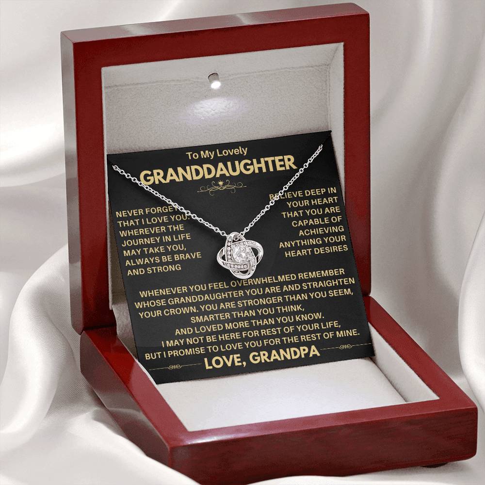 Beautiful Heartfelt Gift for Granddaughter from GrandPa