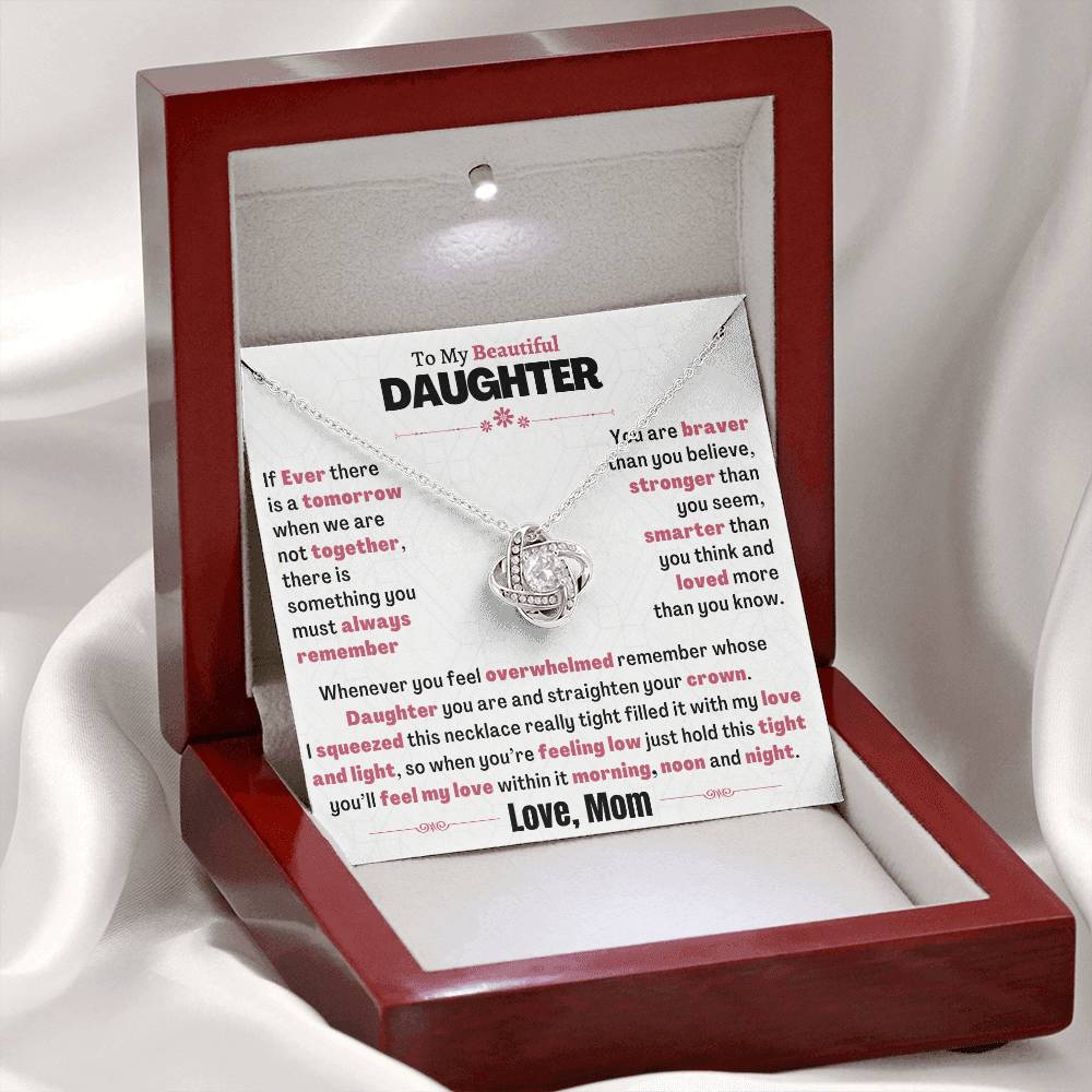 Keepsake for Daughter from Mom - Loved more than you know