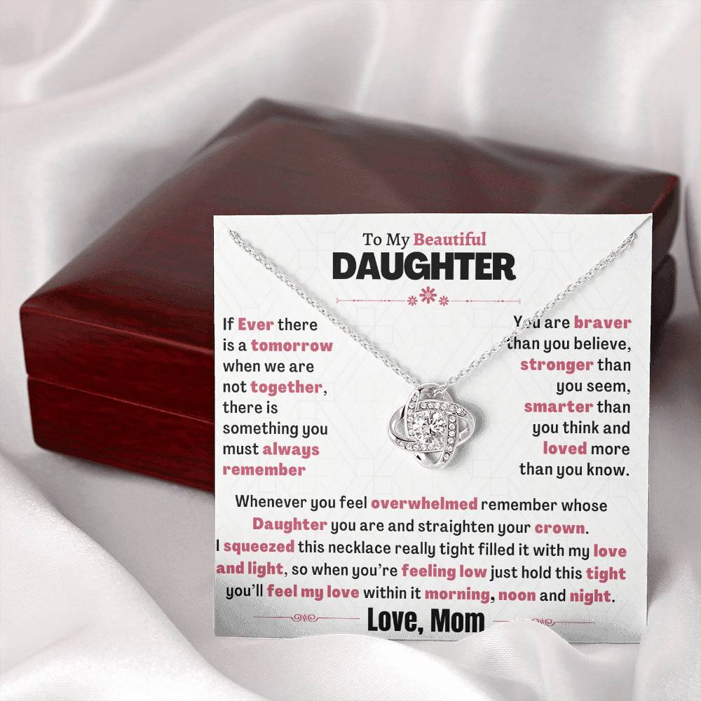 Keepsake for Daughter from Mom - Loved more than you know