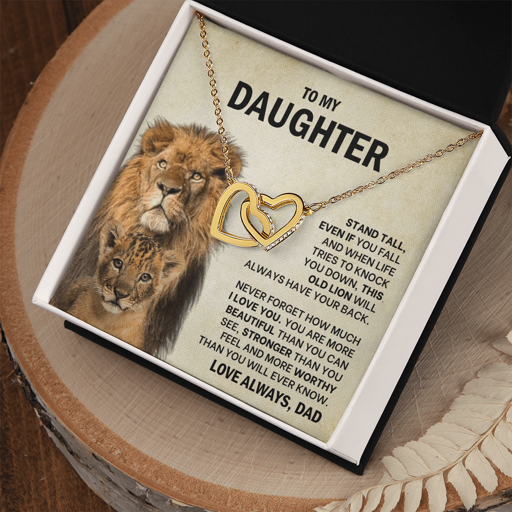 To My Daughter - Always Stand Tall - Gift From Dad