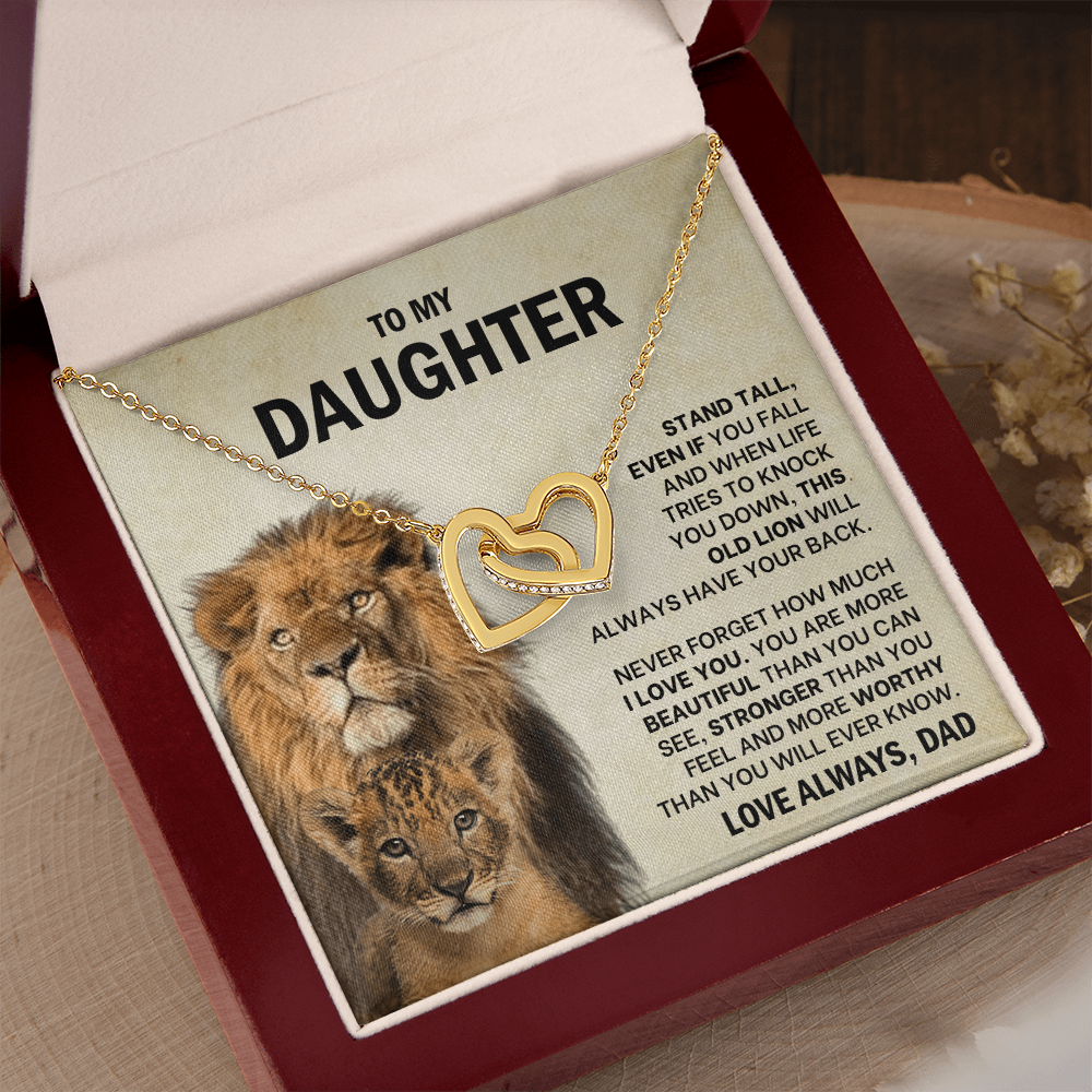 To My Daughter - Always Stand Tall - Gift From Dad