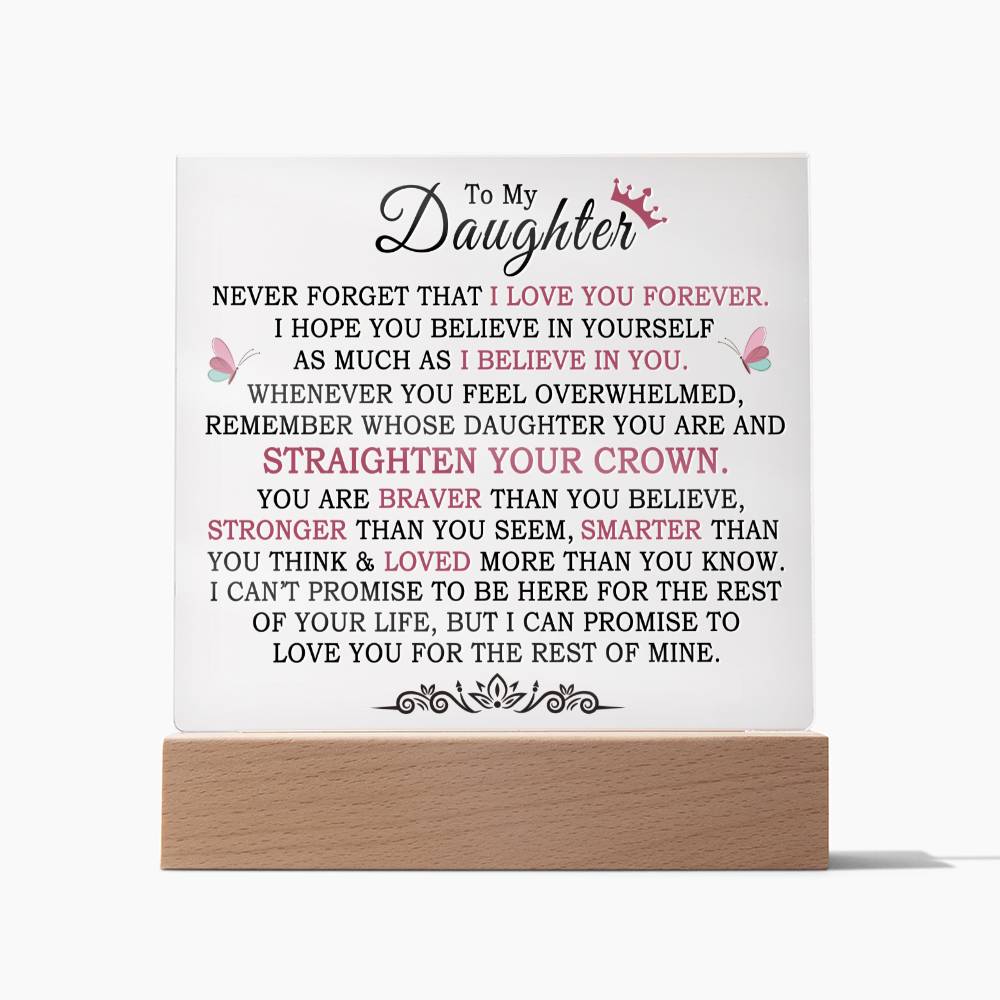 Heartfelt Keepsake for Daughter