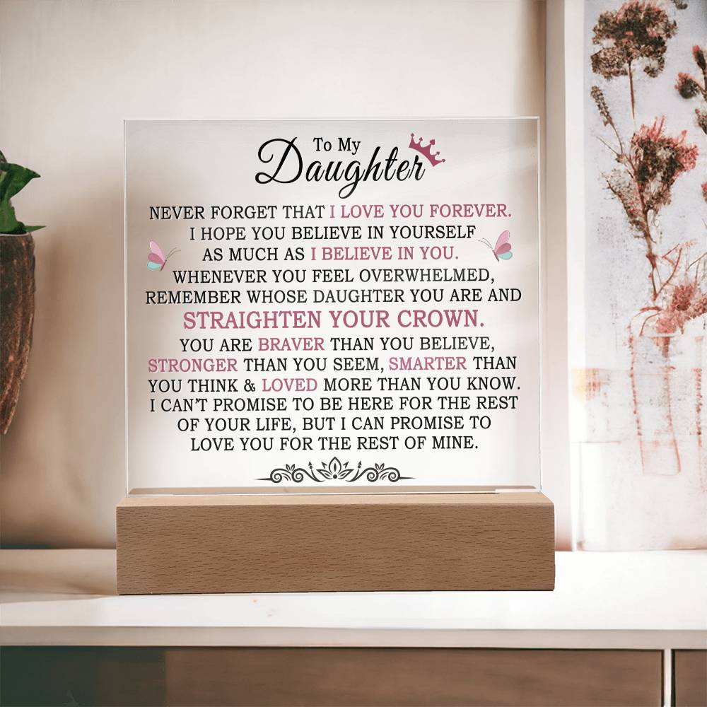 Heartfelt Keepsake for Daughter