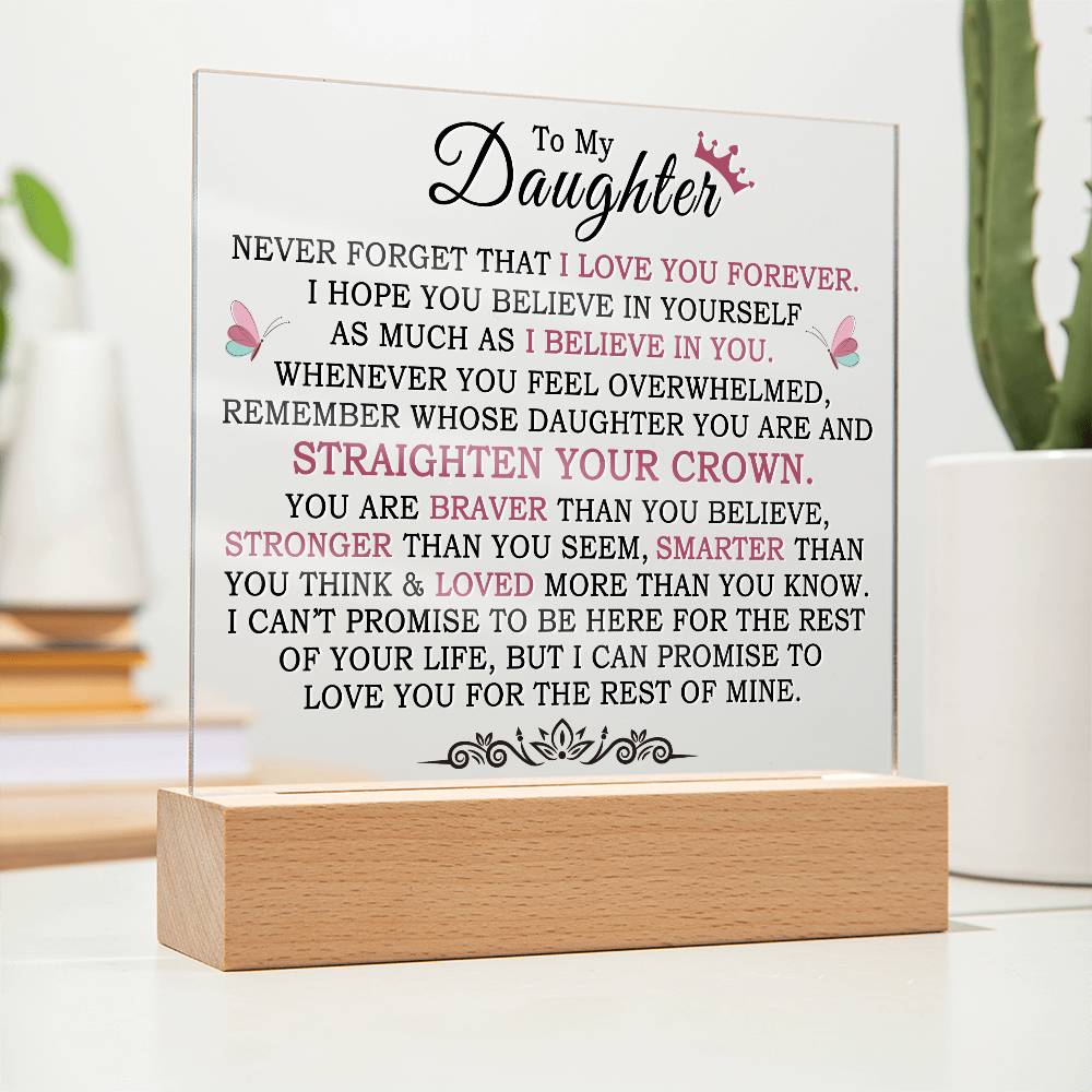 Heartfelt Keepsake for Daughter