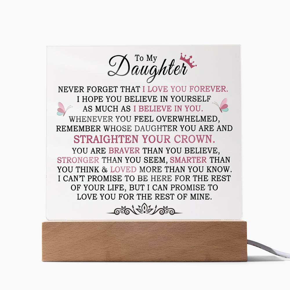 Heartfelt Keepsake for Daughter