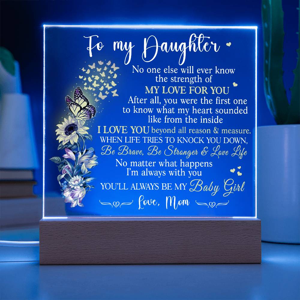 Beautiful Gift for Daughter from Mom - Baby Girl - FGH