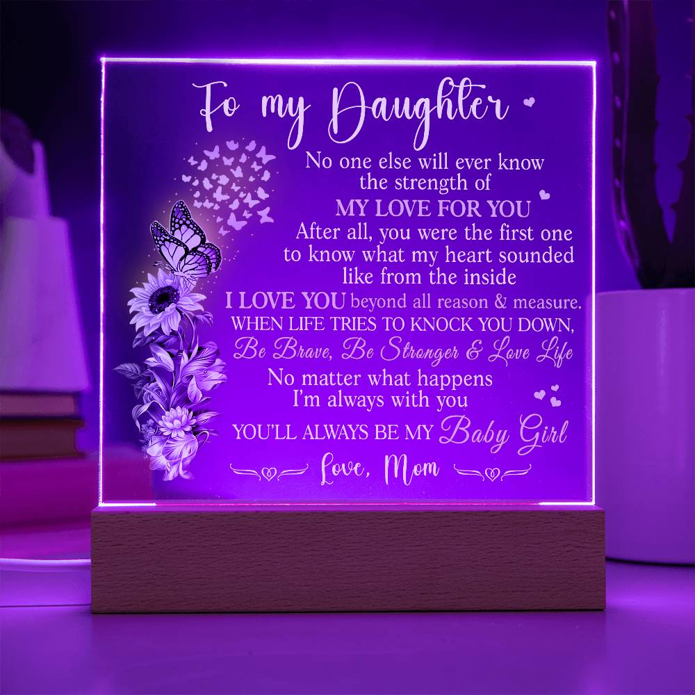 Beautiful Gift for Daughter from Mom - Baby Girl - FGH