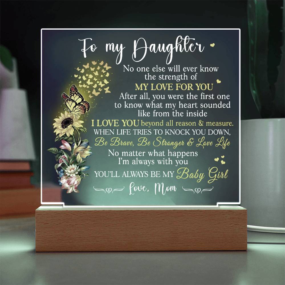 Beautiful Gift for Daughter from Mom - Baby Girl - FGH