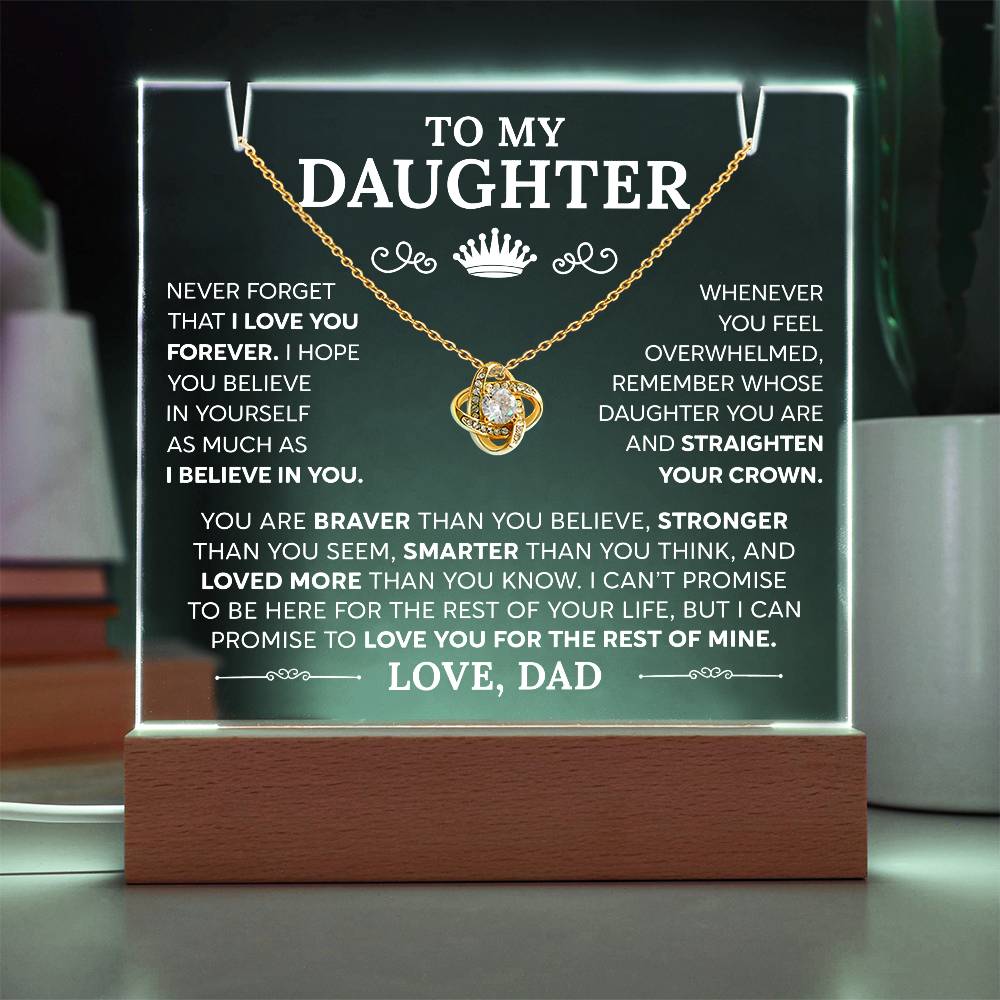 Heartfelt Keepsake Gift for Daughter from Dad - TFG