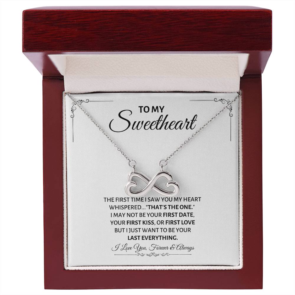To My Sweetheart Necklace - Gift for Love on Valentine’s Day & Special Days - Endless Love Necklace