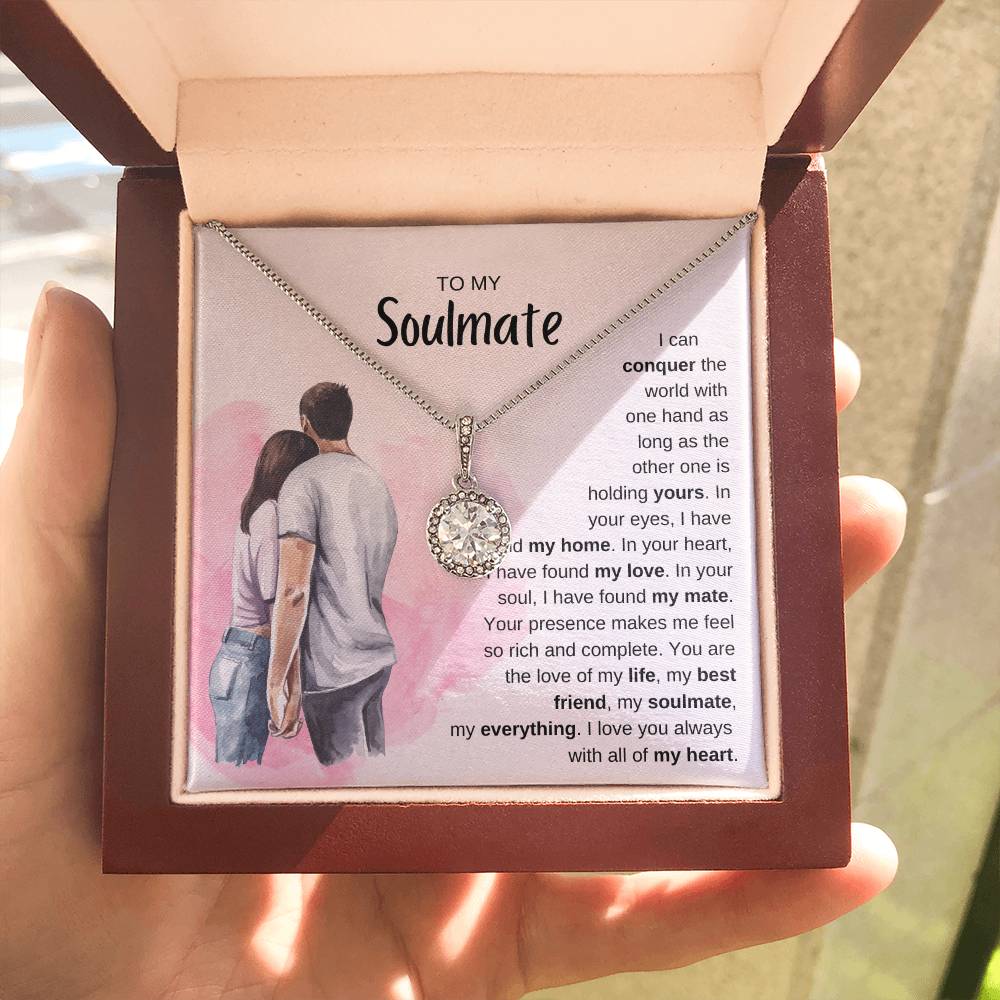 To My Soulmate Necklace - Special Gift for Birthday & Valentine’s Day - Eternal Hope Necklace