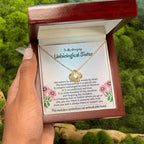 To My Amazing Unbiological Sister - The bond between us is a special one - Love Knot Necklace