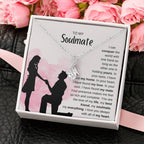 To My Soulmate Necklace - Soulmate Jewelry for Valentine’s Day & Gifts for Her - Alluring Beauty Necklace