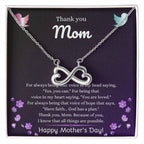 Mother's Day Present for Mom - Endless Love Necklace