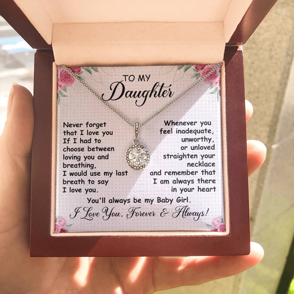 Daughter Present for Birthday, Graduation Achievements – Eternal Hope Necklace