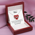 To My Amazing Mom - Gift for Mom from Daughter - I love and appreciate you always - Endless Love Necklace