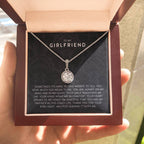 To My Girlfriend Necklace - Romantic Jewelry Gift for Christmas, Valentine’s Day & Surprises - Eternal Hope Necklace