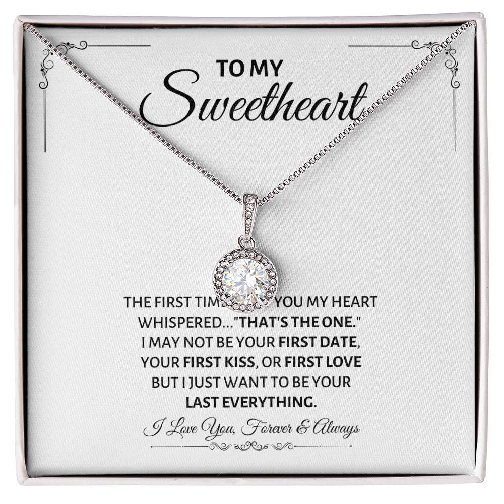 To My Sweetheart Necklace - Gift for Love on Valentine’s Day & Special Days - Eternal Hope Necklace