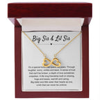 Big Sis & Lil Sis Gift - It's a special bond that spans the years - Gift for Sisters - Endless Love Necklace