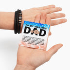 To My Amazing Dad - You're my hero - Gift for Dad - Love You Forever Bracelet