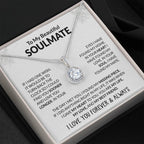 To My Beautiful Soulmate Necklace - Unique Soulmate Gift Necklace for Romantic Gifting - Eternal Hope Necklace